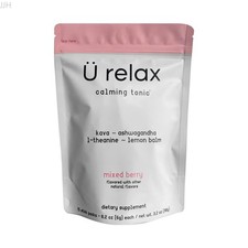 U Relax Calming Tonic Mixed Berry Flavor -15 Packets Relaxation Drink Supplement