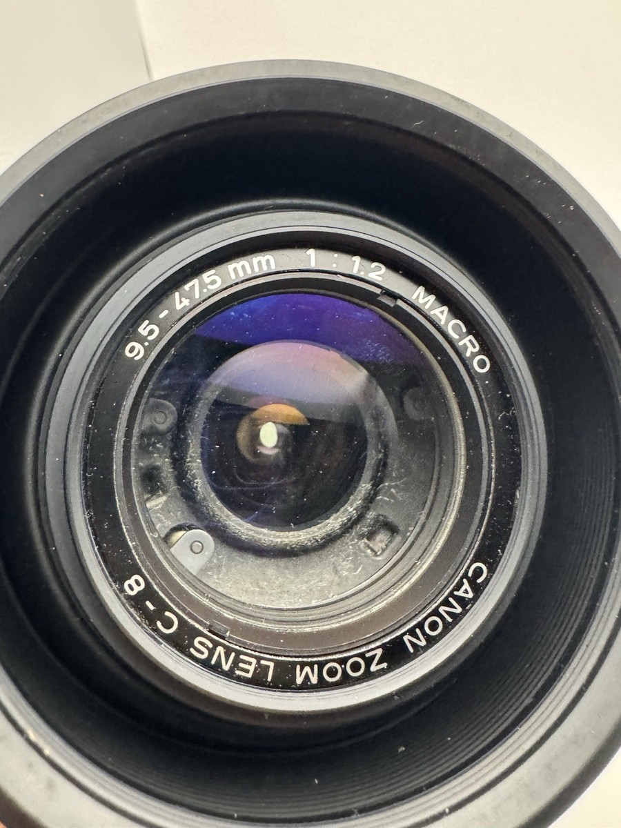 Canon Auto Zoom 512 XL Electronic Super 8 Film Camera Read