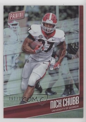 2018 Panini Father's Day NFL Rookies 161/399 Nick Chubb #FB14 RC 0rf