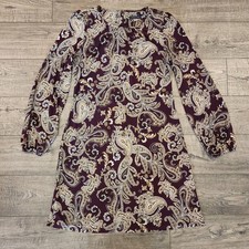 Tommy Hilfiger Women's Dress Paisley Print Size 8