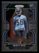 2021 Panini Prizm #420 Monty Rice RC