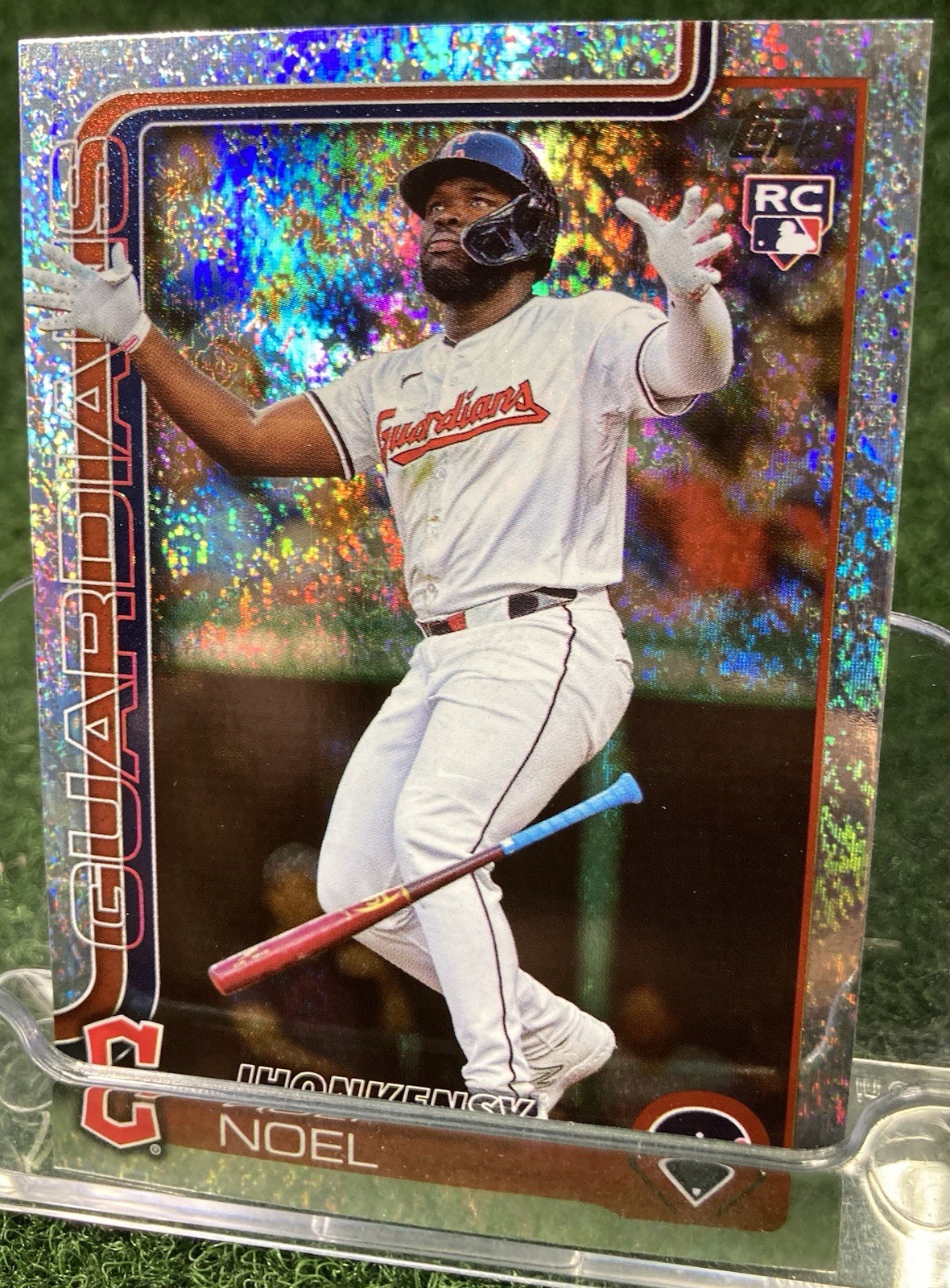 Jhonkensy Noel Holo Foil 2025 Topps Series 1 Baseball #24 (RC)