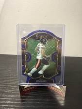 2020 Select Cole Kmet Blue Checkerboard Rookie Die Cut Concourse RC Bears #74