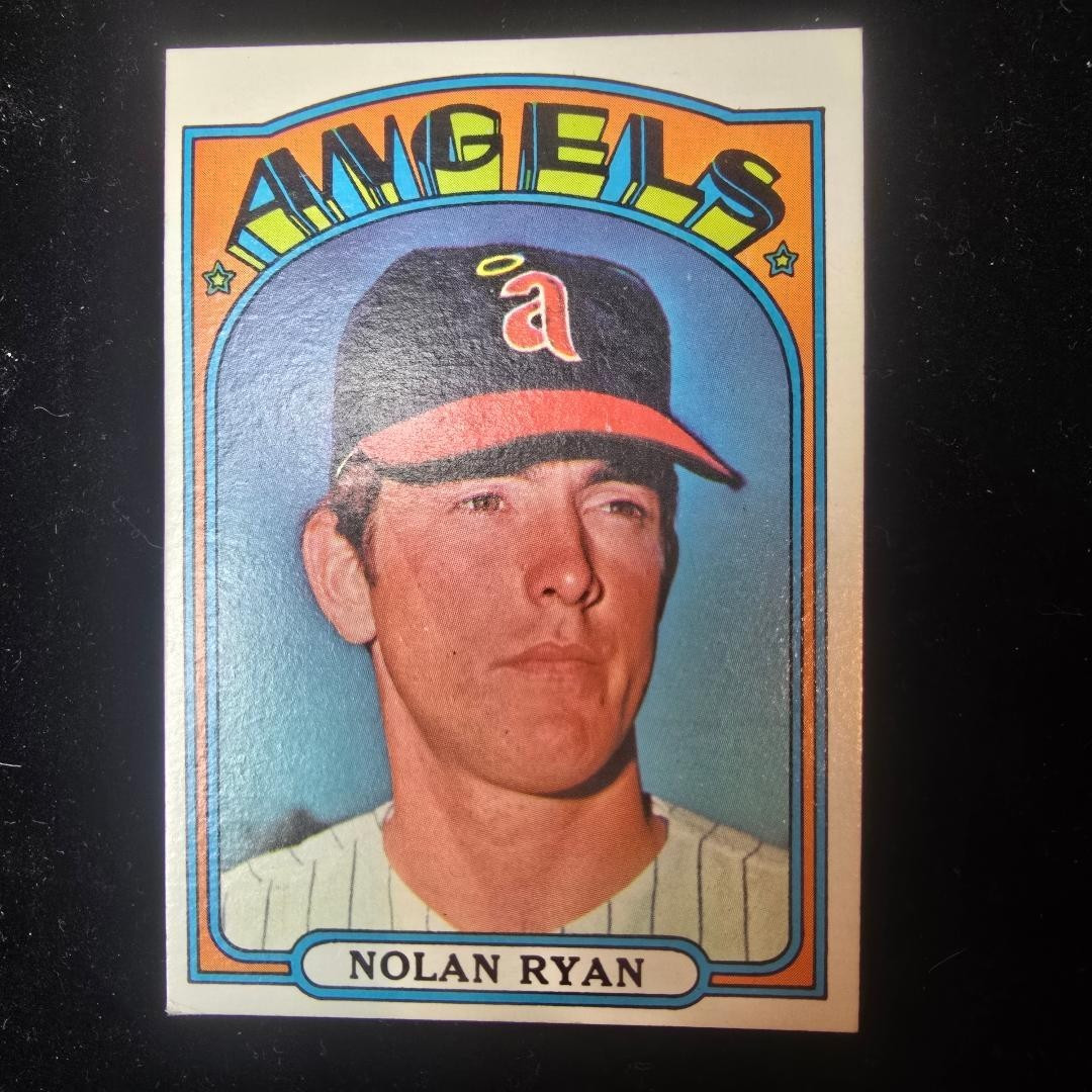 1972 Topps #595 Nolan Ryan EX-EXMINT