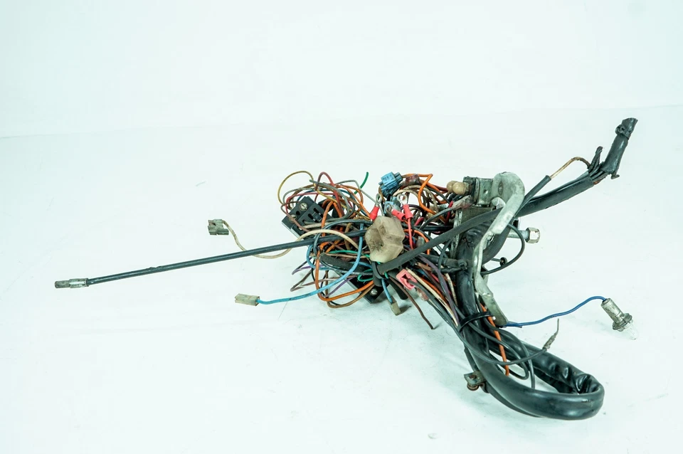 Juego de bloqueo de telar arnés de cableado OEM Harley Electra Glide Touring 80 sin llave 1353 Foto 4 de 4