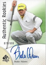 Hitting the Green: 2014 SP Authentic Golf Rookie Signatures Guide 54