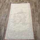 Norman Rockwell Christmas Quilt Wall Hanging 31x54.5” Vtg Decor Hand quilted — photo 8