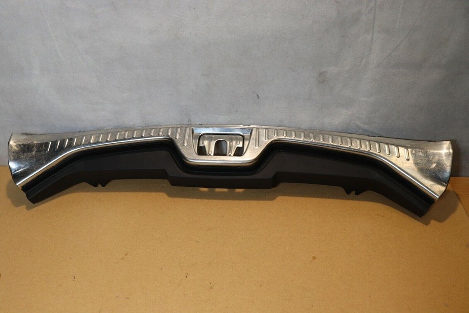 VOLVO V60 R DESIGN BOOT TRUNK LOADING SILL COVER PANEL CHROME TRIM ...