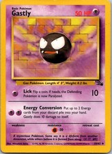 Fossil #33/62 Gastly on eBay