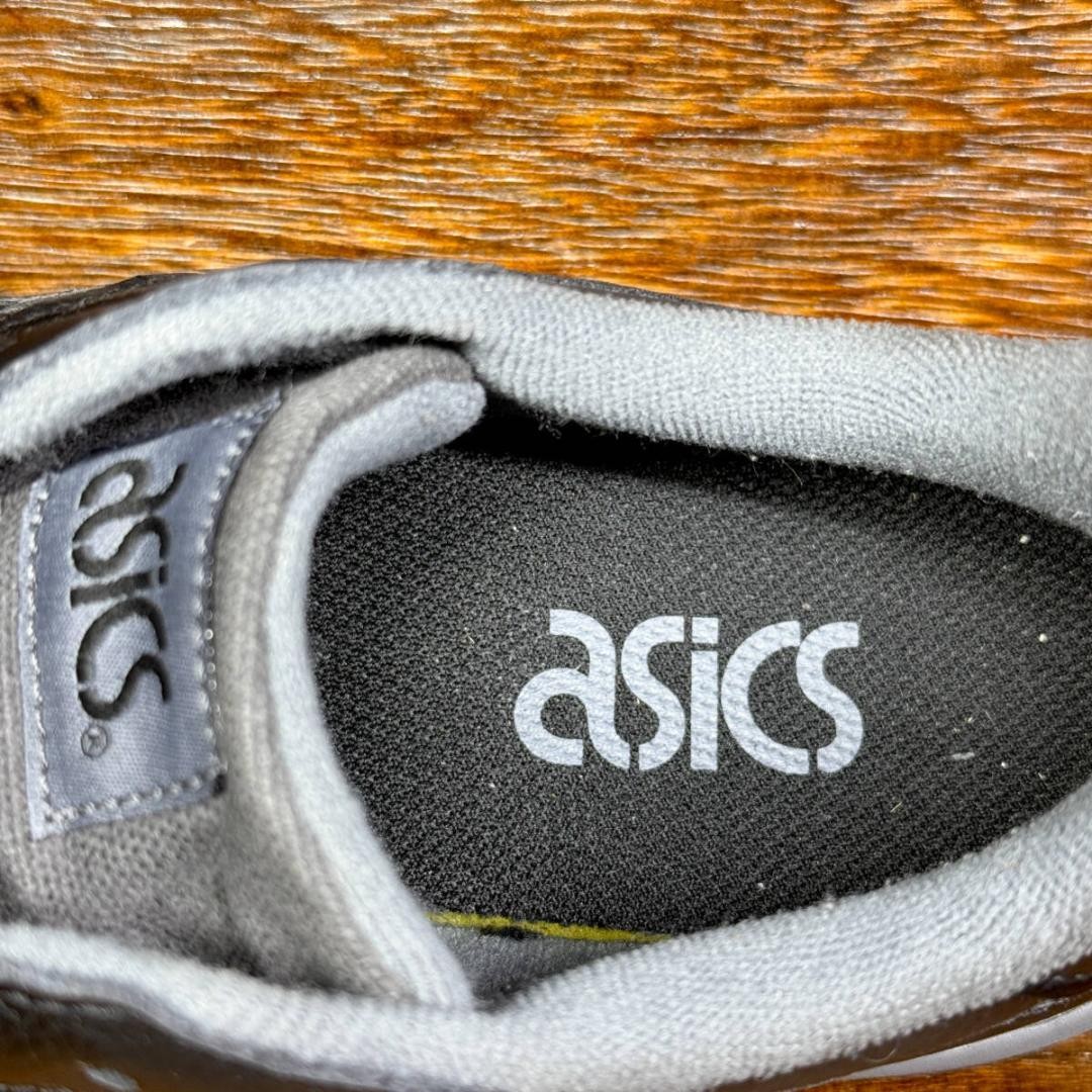 Asics Men's Black Leather Sneakers 25cm USED No Box Athletic Shoes thumbnail 9