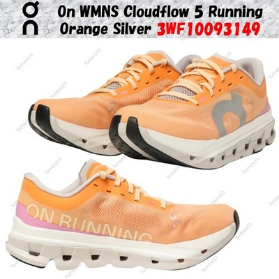 On WMNS Cloudflow 5 Running Orange Silver 3WF10093149 Damen Gr.