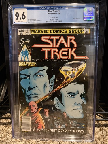 Star Trek #1 Newsstand CGC 9.6 Movie Adaptation