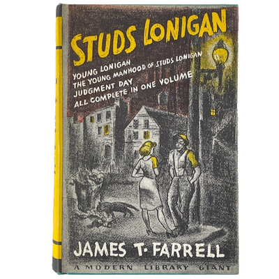Studs Lonigan: A Trilogy by James T. Farrell - Modern Library Giant - HCDJ VG