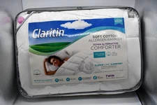 Claritin Ultimate Allergen Barrier Comforter CHOOSE Size, FULL, QUEEN, KING