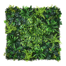 Artificial Plant Flower Living Wall Panels Realistic- Indoor/Outdoor - 1m x 1m