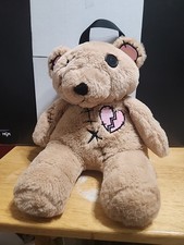 Hot Topic Voodoo Bear  Hand Bag 14 Plush