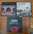Rush LP Lot Of 3 Moving Pictures  2112 Permanent Waves Prog Classic Rock Tested