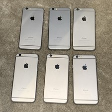 6x Partia Uszkodzone uszkodzone tylne pokrowce iPhone 6 6S Części zamienne / Naprawa
