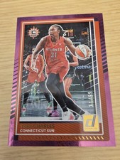  2025 WNBA Donruss Tina Charles #52 Pink Foil Parallel #d 31/99 JERSEY NUMBER!!
