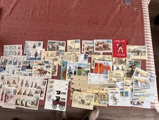 Lot de 79 cartes  journée du timbre - FDC - 1947 à 2002