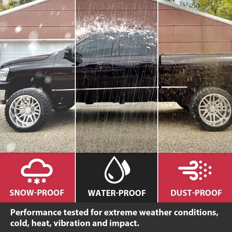 Par de paneles de conexión superior traseros de reparación de arco de rueda para 02-09 Dodge Ram 1500 2500 3500 Foto 2 de 4