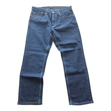 Levi's 559 Relaxed Straight Leg Men's Blue Denim Jeans 34x30 Dark Wash Cotton V3