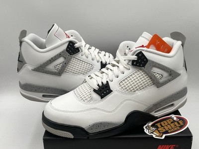 New Nike Air Jordan 4 Whtie Cement 2025 Size 13 Rare Retro
