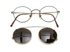 Calvin Klein CK 225 556 + Sun Clip Eyeglasses Frames Italy: Brown Tort 45-20-140