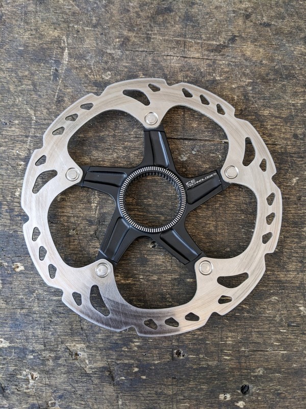 Shimano SM-RT81-S XT Ice Tech 160mm Centrelock Disc Brake Rotor -Used/Good Cond.