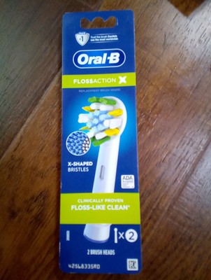 Oral-B Flossaction X Replacement Brush Heads (2-pack) FREE SHIPPING Deal  great