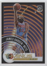 2020 Panini Donruss Optic T-Minus 3 2 1 Orange Prizm 17/39 James Harden #7 11r1