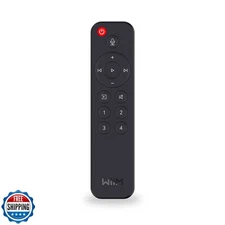 WiiM Voice Remote for WiiM Mini and Pro Audio Streamer, Push-to-Talk, 4 Music