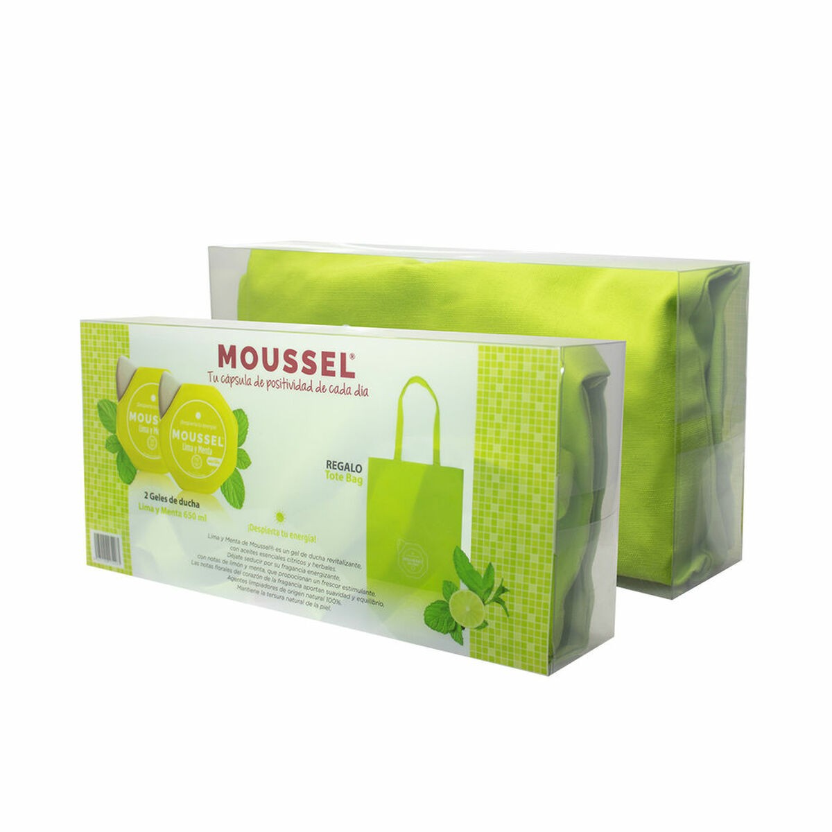 Gel Doccia Moussel LIMA Y MENTA 3 Pezzi
