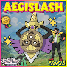 Aegislash Alpha Pokemon Legends ZA Rare 6IV Best Stats Battle Ready 🌟