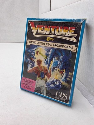NEW FACTORY SEALED  VENTURE BLUE DRAGON CBS GAME FOR INTELLIVISION #D43