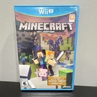 Minecraft Wii U Edition Mojang Action Adventure Super Mario Mash-Up Manual E10+