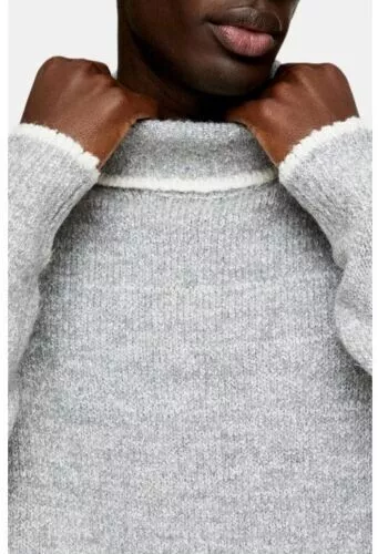 Topman turtle neck jumper mens cheap