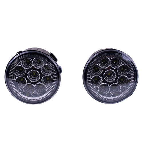 Par de luces antiniebla LED 9* para Nissan Armada Exclusive Platinum Reserve SL SV 17-2020 - Imagen 5 de 7