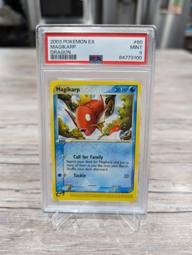 Magikarp graded PSA 9 for sale on eBay