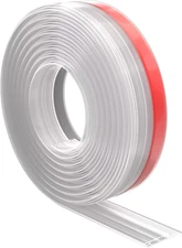 78" Transparent under Door Draft Stopper Exterior,Bottom Door Sweep Sound Proofi