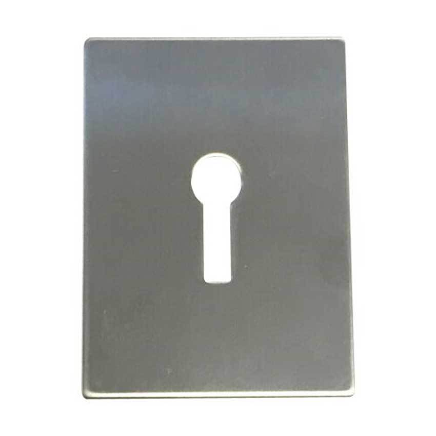TSS Mortice Key Stick On Escutcheon 65 x 47mm SA (TSSUKESCSA)