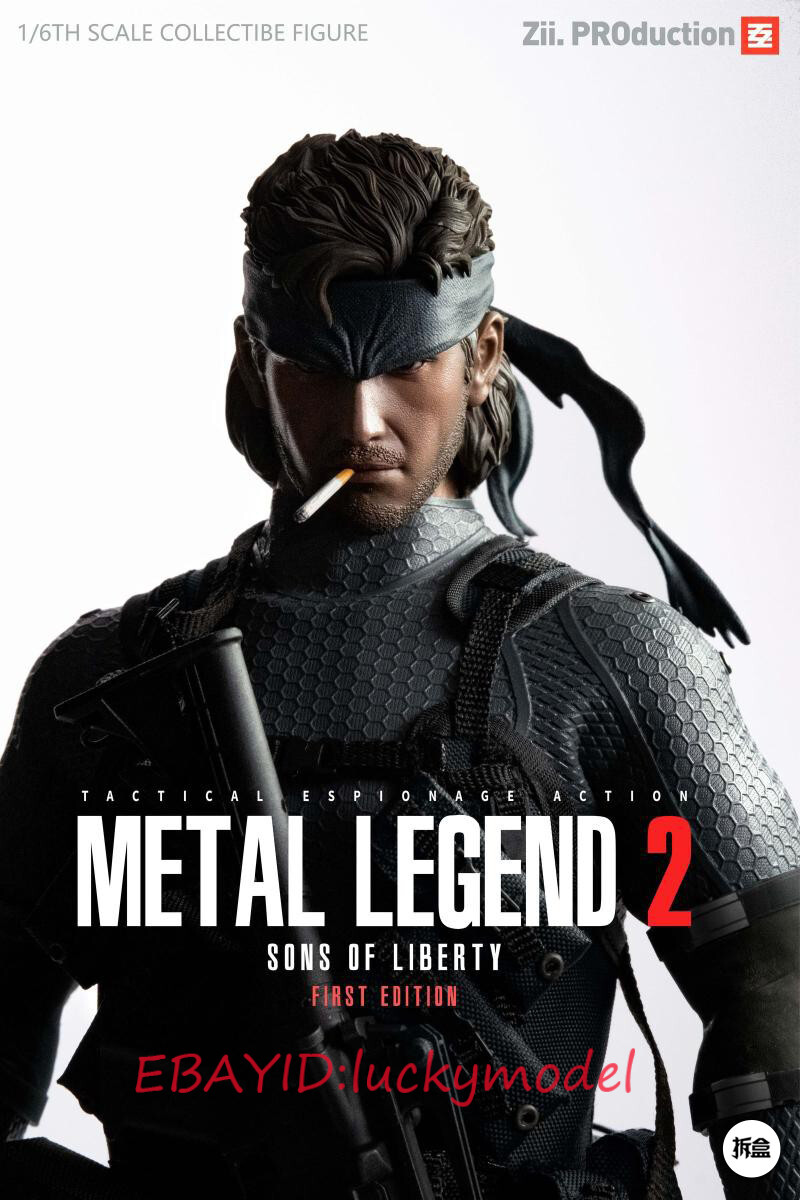 zii production l Legend 1/6 フィギュア In Stock New Zii.PROduction 1/6 MetalGear Solid Snake