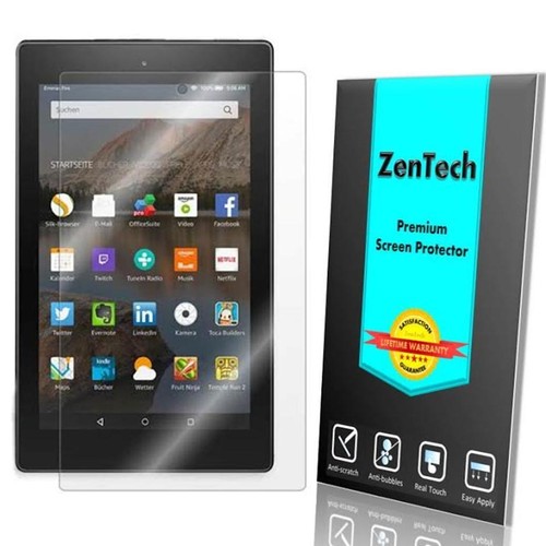 ZenTech Tempered Glass Screen Protector For Amazon Fire HD 8 (8th Gen, 2018)