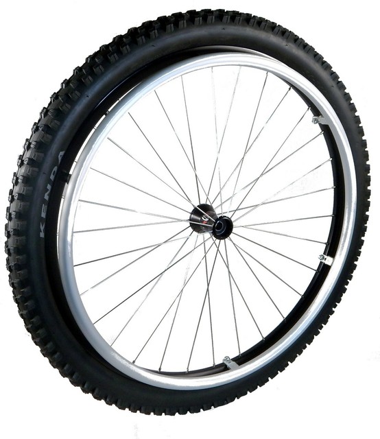 AllTerrain OffRoad Wheelchair Wheels 24" x 2.1" (PAIR) (2) Spinergy