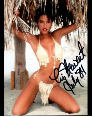 LIZ STEWART Signed Autographed 8x10 Photo PLAYBOY PLAYMATE JULY 1984 | eBay