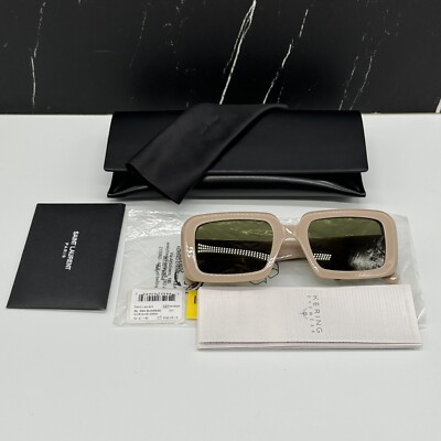 NEW SAINT LAURENT SQUARE SL 534 SUNRISE 007 SUNGLASSES SAINT LAURENT SL534 007 NEW SAINT LAURENT SL 534 SUNRISE 007 WOMEN SUNGLASSES SL534  main image 3
