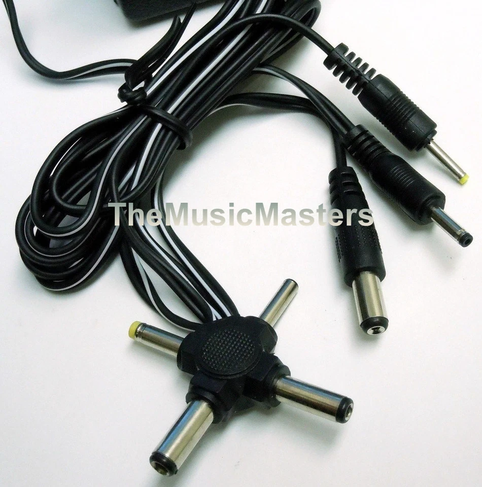 1000mA Universal AC to DC Power Supply Wall Plug Adapter 3V 4.5V 6V 7.5V 9V 12V - Image 2 of 4