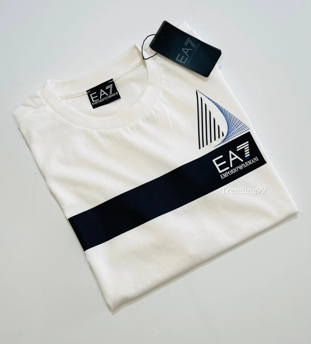 EA7 T-shirts in Blue for Men