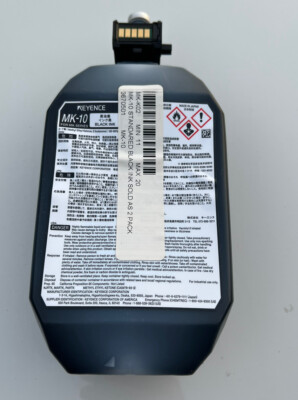 Keyence MK-K02 Black Ink Expires 10-22 and 3-23 | eBay