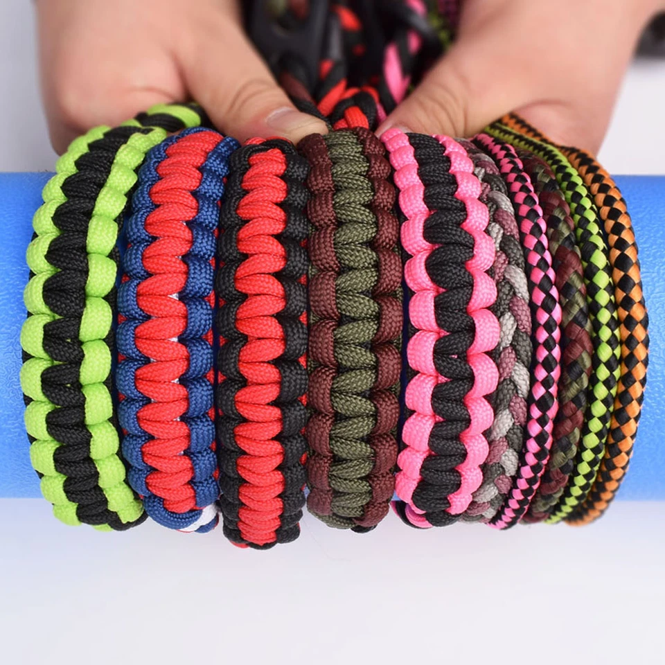 Archery Bow Wrist Sling Strap Braided Compound Bow Adjustable Paracord Holder 1p - Image 3 of 4